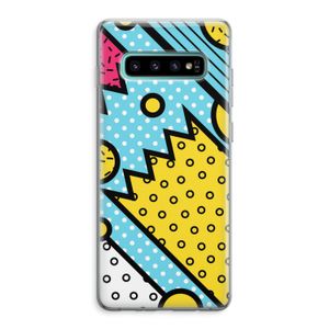 Pop Art #1: Samsung Galaxy S10 Plus Transparant Hoesje
