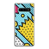 Pop Art #1: Samsung Galaxy S10 Plus Transparant Hoesje
