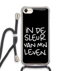De Sleur: iPhone 7 Transparant Hoesje met koord