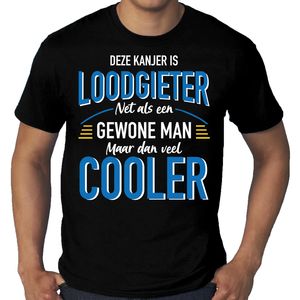 Grote maten Deze kanjer is Loodgieter cadeau t-shirt zwart voor heren 4XL  -