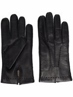 Mackintosh gants Shaftesbury en cuir - Noir