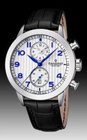 Horlogeband Candino C4505 Leder Zwart 22mm
