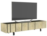 Tv-meubel Rush 190 cm breed - Naturel eiken - thumbnail