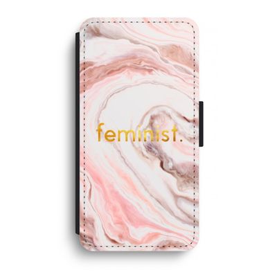 Feminist: iPhone XR Flip Hoesje