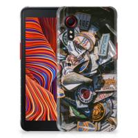 Samsung Galaxy Xcover 5 | Siliconen hoesje | met foto Badges