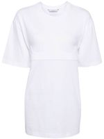 pushBUTTON chemise à taille ceinturée - Blanc