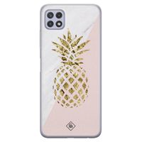 Samsung Galaxy A22 5G siliconen hoesje - Ananas