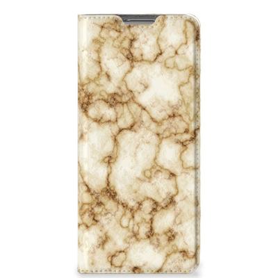 OPPO Find X5 | Standcase | Marmer Goud