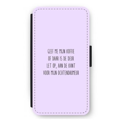 Ochtendhumeur: iPhone 12 mini Flip Hoesje