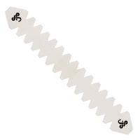 VIBOR-A TRANSPARENT TOOTHED PADEL RACKET PROTECTOR