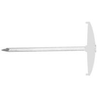 Fischer NSB Ovale spijkerclip 48309 Halogeenvrij Grijs 150 stuk(s)