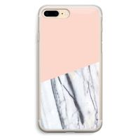 A touch of peach: iPhone 7 Plus Transparant Hoesje
