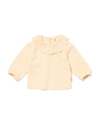 HEMA Baby T-shirt jersey ecru (ecru)