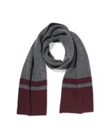 HEMA Herensjaal grijs-rood