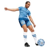 PUMA Manchester City Trainingsset 2023-2024 Lichtblauw Blauw Wit - thumbnail