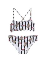 Moschino Kids bikini imprimé - Blanc - thumbnail