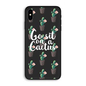 Cactus quote: iPhone XS Max Biologisch afbreekbaar hoesje