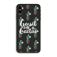 Cactus quote: iPhone XS Max Biologisch afbreekbaar hoesje