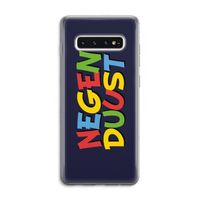 90's One: Samsung Galaxy S10 4G Transparant Hoesje
