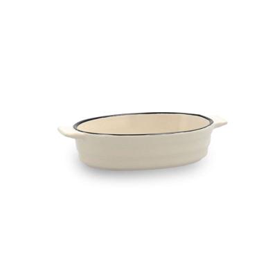 Sauspan Quid Cocco Wit Keramisch 18 x 11 x 4 cm (12 Stuks) (Pack 12x)