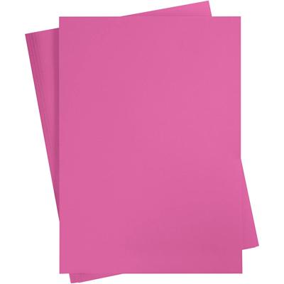 Creativ Company Gekleurd karton, a2, vel 420x594 mm, 180 gr, roze, 100 vel/ 1 doos