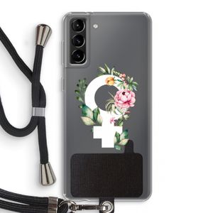 Venus: Samsung Galaxy S21 Plus Transparant Hoesje met koord