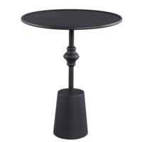 PTMD bijzettafel dinja metaal zwart 60 cm | 2 stuks