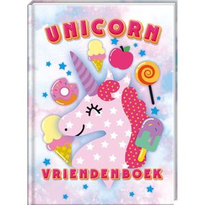 Unicorn vriendenboek - 80 Pagina's - Harde Omslag - Nieuwe Editie