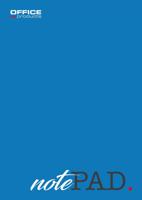 OFFICE products schrijfblok, 60 g, A5, geruit 5 mm, blok van 100 vel