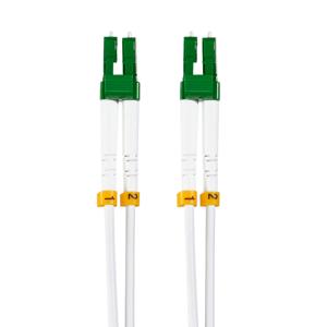 LogiLink FC0LC20 Glasvezel Optische vezel Aansluitkabel [1x LC APC-stekker - 1x LC APC-stekker] 9/125 µ Singlemode OS2 20.00 m