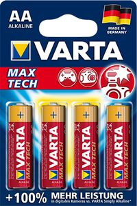 Varta Longlife Max Power AA Batterij 4706110404 - 1.5V - 1x4
