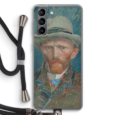 Van Gogh: Samsung Galaxy S21 Transparant Hoesje met koord