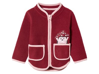 lupilu Baby fleecejack (62/68, Rood)