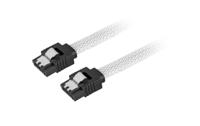Sharkoon Sata 3 SATA-kabel 0,6 m SATA 7-pin Zwart, Wit - thumbnail