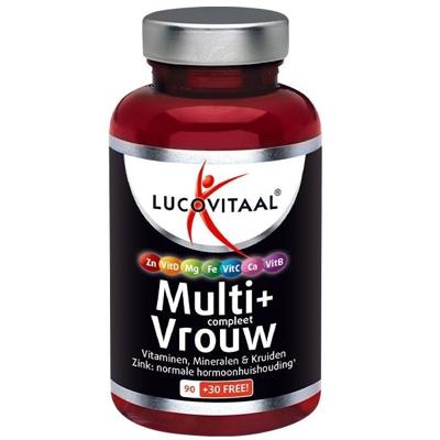 Lucovitaal Multi+ Vrouw 120Tabletten Lucovitaal Multi+ Vrouw 120Tabletten