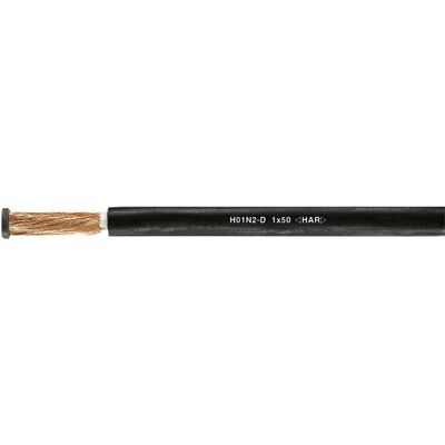 HELU 31003-500 Laskabel H01N2-D 1 x 25 mm² Zwart 500 m