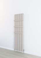Eastbrook Malmesbury radiator 180 x 47cm 1348 watt cappuccino - thumbnail
