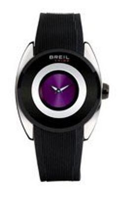 Horlogeband Breil TW0543 Silicoon Zwart 21mm