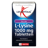 Lucovitaal L-Lysine 1000mg Tabletten Lucovitaal L-Lysine 1000mg Tabletten