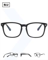 Computerbril - Blauw licht bril - Blue Light Glasses - Lichtgewicht Unisex Bril - Zwart