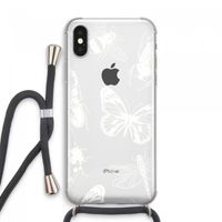 Tiny Bugs: iPhone XS Max Transparant Hoesje met koord
