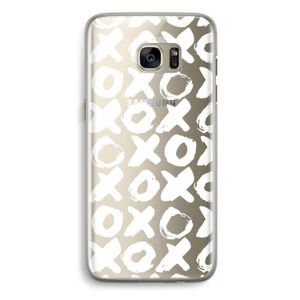 XOXO: Samsung Galaxy S7 Edge Transparant Hoesje