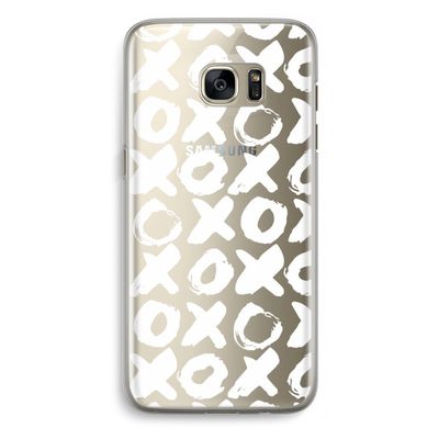 XOXO: Samsung Galaxy S7 Edge Transparant Hoesje