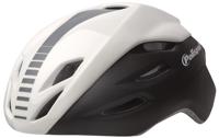 Pol Isport aero fietshelm m 55-58cm zwart/wit/grijs