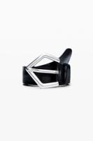 BREDE LEREN RIEM - BLACK - 85