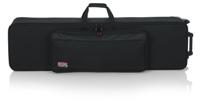 Gator Cases GK-76-SLIM tas & case voor toetsinstrumenten Zwart MIDI-keyboardkoffer Hoes - thumbnail