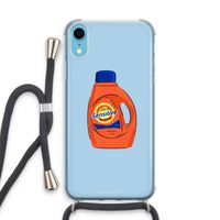 Ultra Sensitive: iPhone XR Transparant Hoesje met koord Ultra Sensitive: iPhone XR Transparant Hoesje met koord