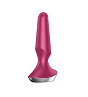 Plug-ilicious 2 Plug Vibrator - Berry