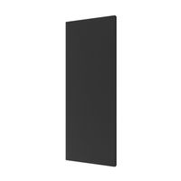 Designradiator Plieger Perugia 549 Watt Middenaansluiting 120,6x45,6 cm Black Graphite
