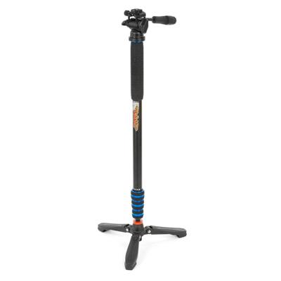 3 Legged Thing Punks Trent 2.0 Monopod Kit w/DOCZ2 Foot Stabilizer Blk, Blue